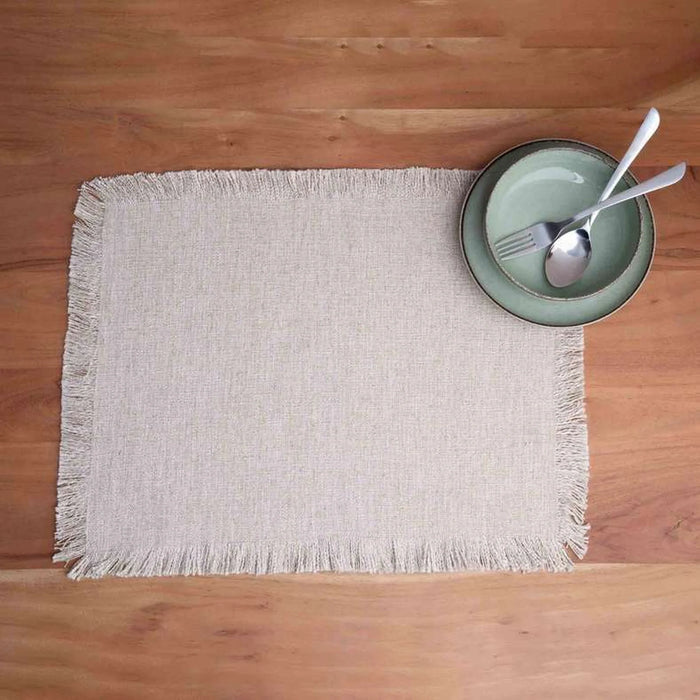 Paloma 4-Piece Placemat Set 33X45Cm - Natural
