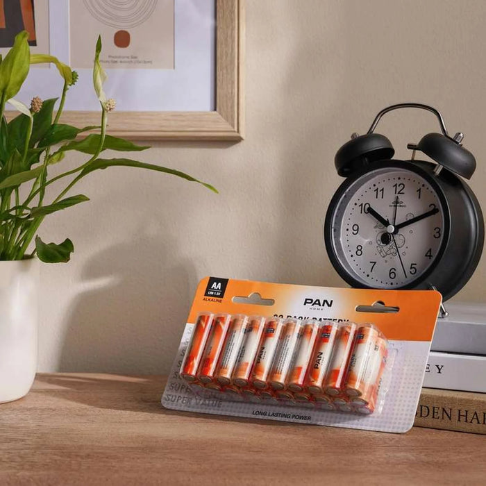 Pan 30-Pieces Alkaline Battery Aa