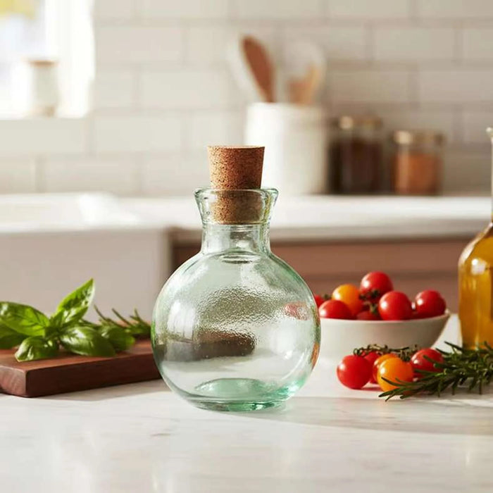 Pandora Oil & Vinegar Recycled Glass Bottle 125Ml -Light Green