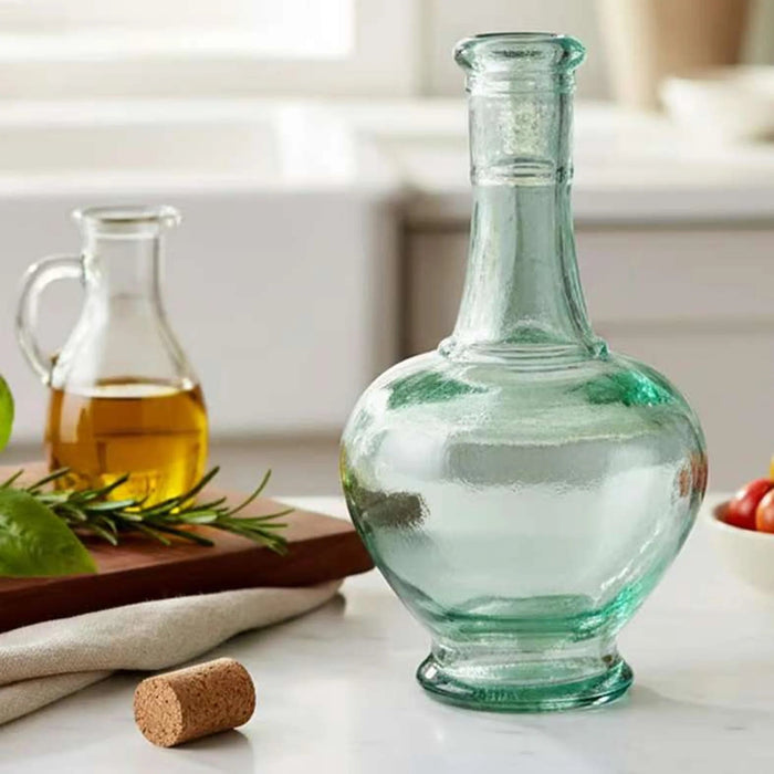 Pandora Oil & Vinegar Recycled Glass Bottle 250Ml -Light Green Pan Home