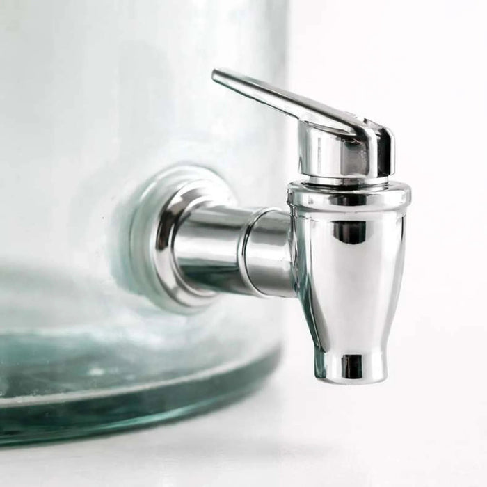Pandora Recycled Glass Drink Dispenser 6L -Light Green Pan Home