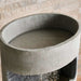 Paradise Resin Floor Fountain With 2 Meter Wire And Led  38.5X38.5X82.5Cm - Grey Pan Home