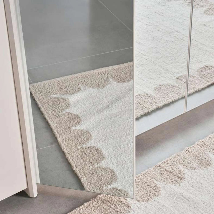 Paris 5 Door Wardrobe - Cream