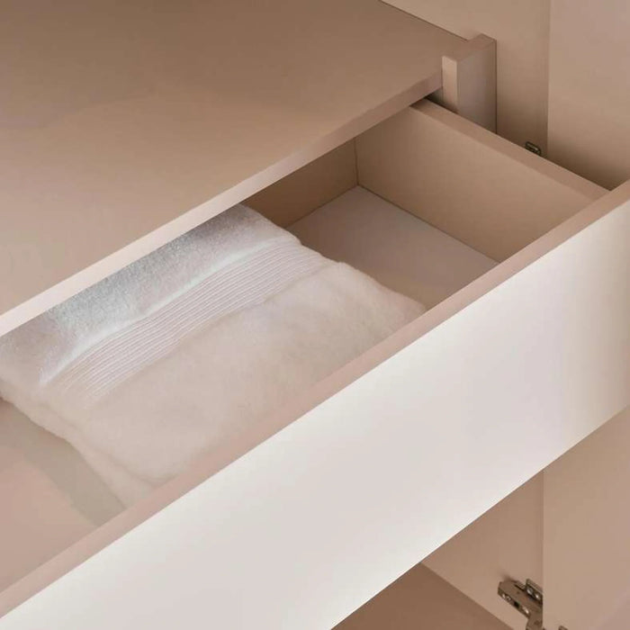 Paris 5 Door Wardrobe - Cream