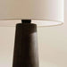 Paris E27 Wooden Table Lamp Dia 28X57Cm - Black Pan Home