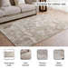 Pariston Abstract Vintage Rug 160X230Cm - Beige Pan Home