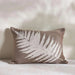 Patio Fern  Indoor / Outdoor Filled Cushion 35X50Cm- Beige Pan Home