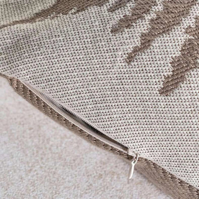 Patio Fern  Indoor / Outdoor Filled Cushion 35X50Cm- Beige Pan Home