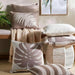 Patio Fern  Indoor / Outdoor Filled Cushion 35X50Cm- Beige Pan Home