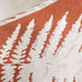 Patio Fern  Indoor / Outdoor Filled Cushion 35X50Cm- Rust Pan Home