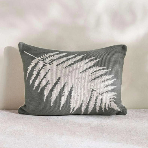 Patio Fern  Indoor / Outdoor Filled Cushion 35X50Cm- Seafoam Pan Home