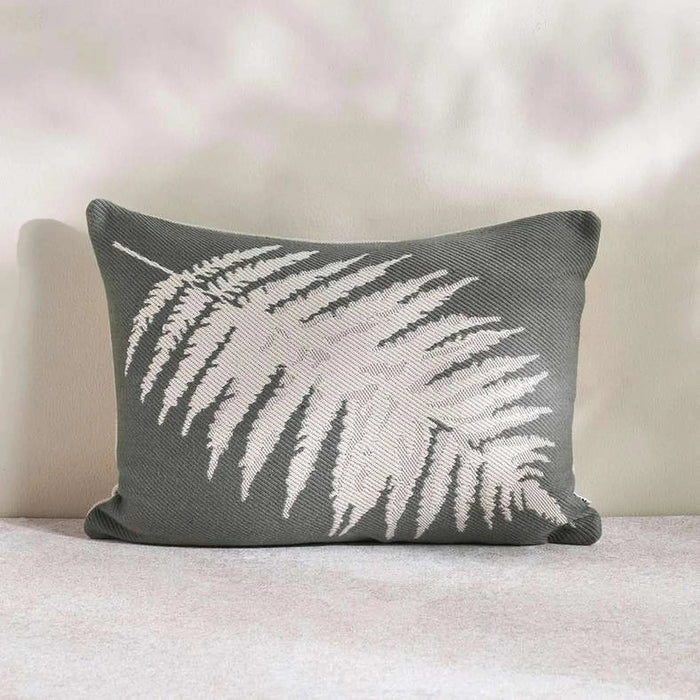 Patio Fern  Indoor / Outdoor Filled Cushion 35X50Cm- Seafoam Pan Home