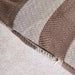 Patio Stripe  Indoor / Outdoor Filled Cushion 35X50Cm- Beige Pan Home