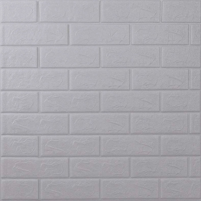 Pavel Wall Foam Sticker 70X77Cm - Grey Pan Home