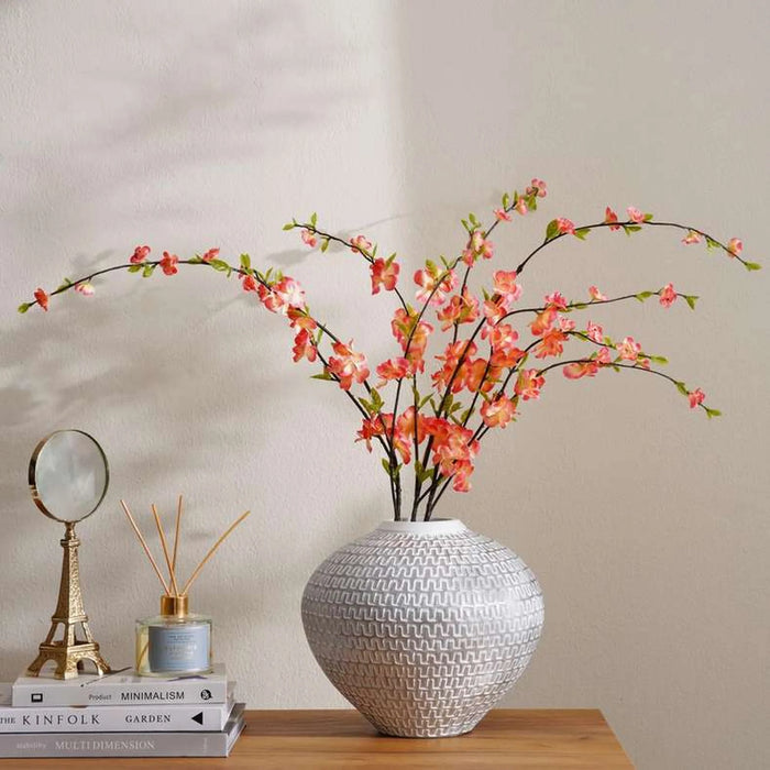 Peach Blossom Bunch H103Cm - Peach