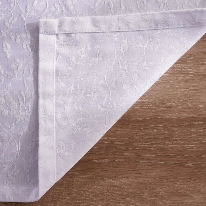 Pearl Jacquard 4 Piece Placemat Set 33X48Cm - White