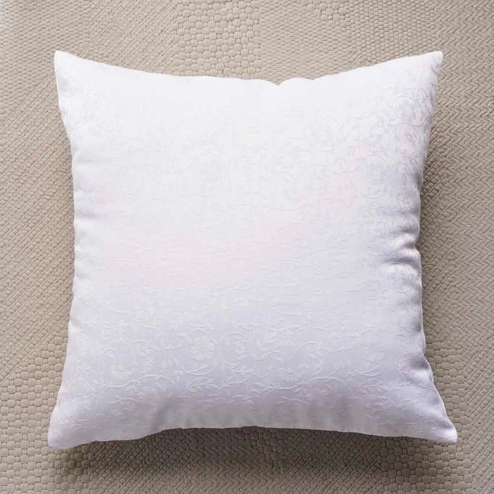 Pearl Jacquard Cushion Cover 50X50Cm - White Pan Home
