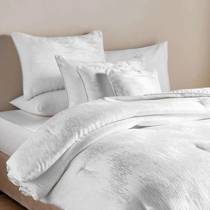 Pearla 5-Piece Jacquard King Comforter Set 240X260Cm - White