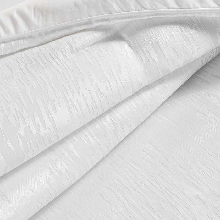 Pearla 5-Piece Jacquard King Comforter Set 240X260Cm - White