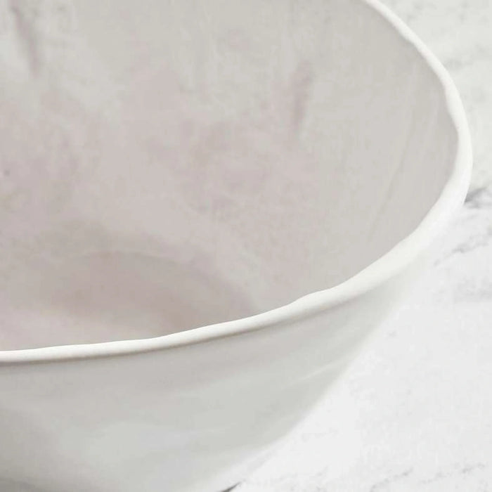 Pebbly Stoneware Cereal Bowl 15X11.3X8.2Cm -Off White