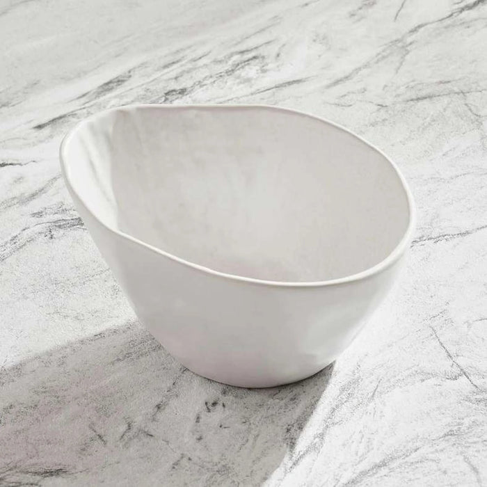 Pebbly Stoneware Cereal Bowl 15X11.3X8.2Cm -Off White