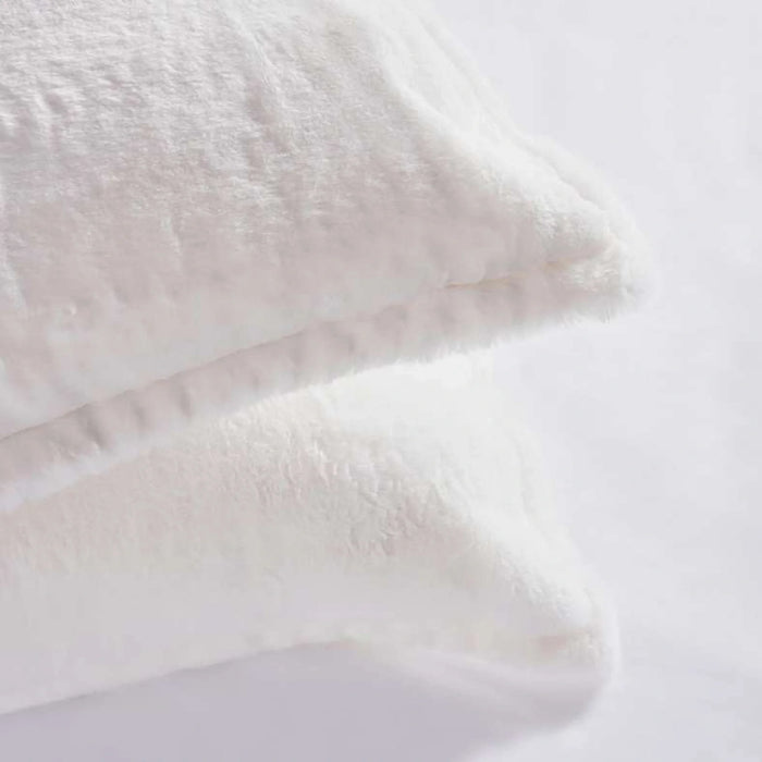 Pelliccia 3-Piece Full Comforter Set 160X220Cm - White