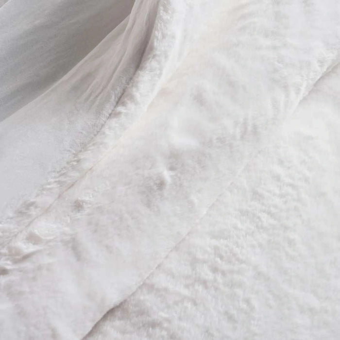 Pellicia 3-Piece King Comforter Set 240X260Cm - White