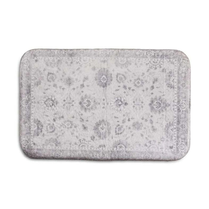 Pentos Comfy Printed Bathmat  70X120Cm - Grey Pan Home