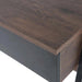 Peoria Writing Desk With Drawer Top Shelves - Black Pan Home