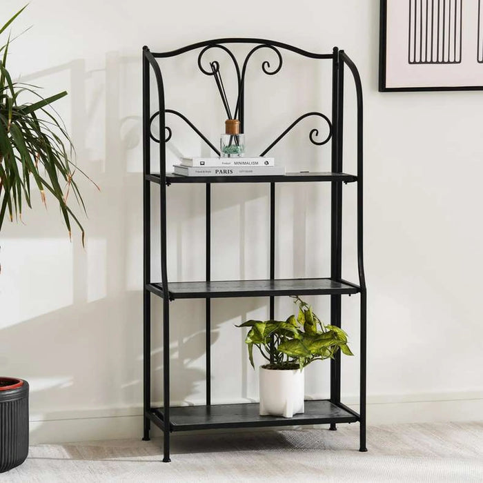 Perth 3 Tier Planter Stand 56X26X110Cm - Grey