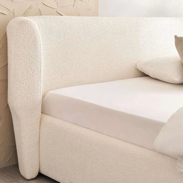 Petermann King Bed 180X200 Cm - Beige Pan Home