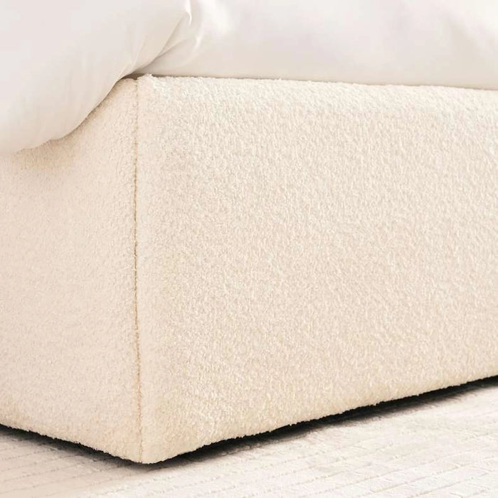 Petermann King Bed 180X200 Cm - Beige Pan Home