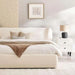 Petermann King Bed 180X200 Cm - Beige Pan Home
