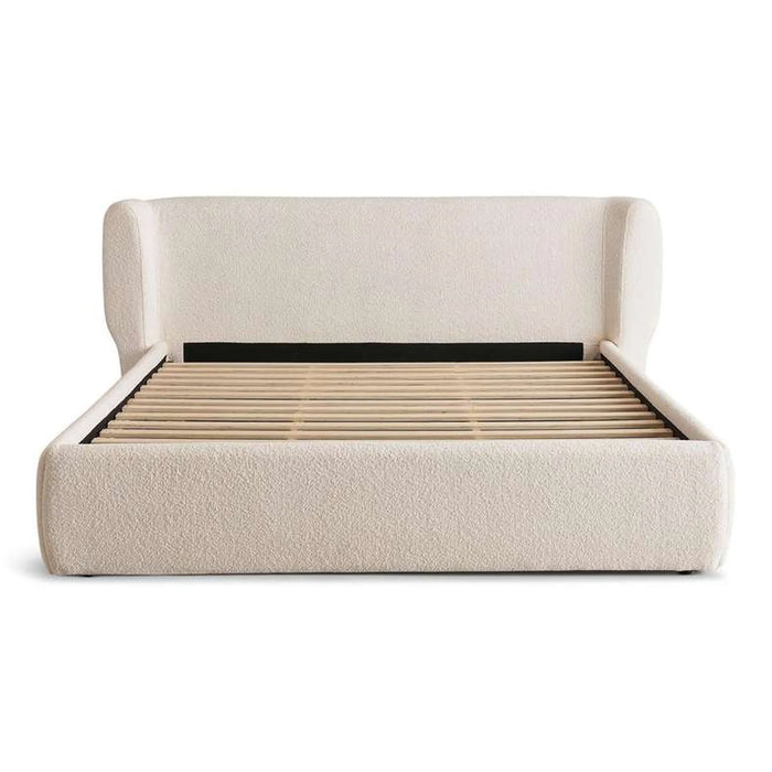 Petermann King Bed 180X200 Cm - Beige Pan Home