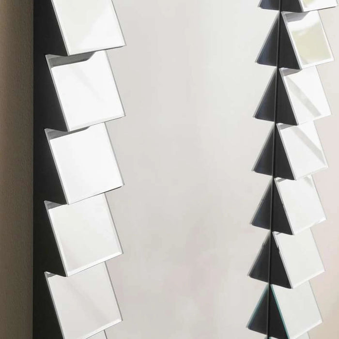 Phantom Handcrafted Floor Mirror 60X160Cm - Silver Pan Home