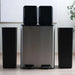 Phoenix Soft Close Metal Pedal Bin With Fingerprint Resistant 2X30L 52.5X38X66.5Cm - Chrome Pan Home