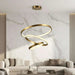 Phyroll Integrated Led 65W Pendant Lamp 80X180Cm - Gold Pan Home