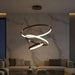 Phyroll Integrated Led 65W Pendant Lamp 80X180Cm - Gold Pan Home