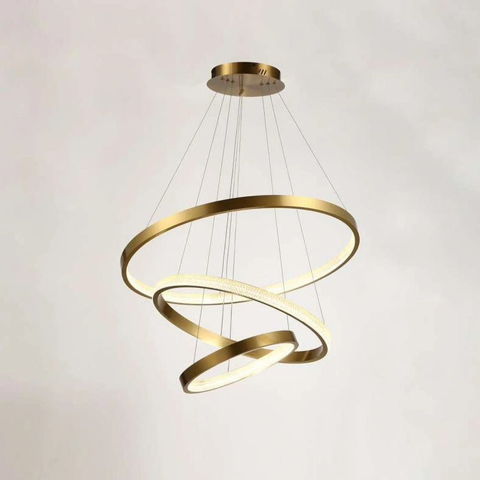 Phyroll Integrated Led 65W Pendant Lamp 80X180Cm - Gold Pan Home