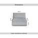 Pianca Armless Single Seater Sofa Pan Home