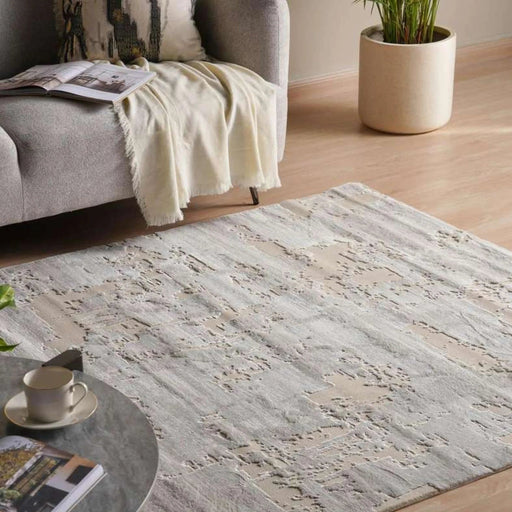 Pierre Cardin Versay Textured Rug 100X400Cm - L. Beige Pan Home