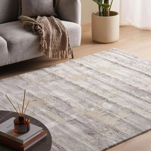 Pierre Cardin Versay Textured Rug 300X400Cm - D. Beige Pan Home