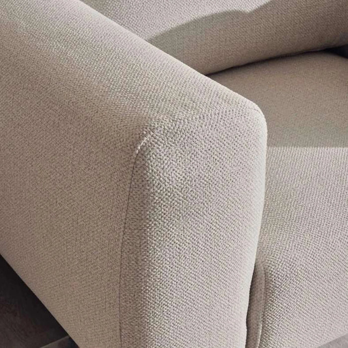 Piet Single Seater Sofa - Light Grey