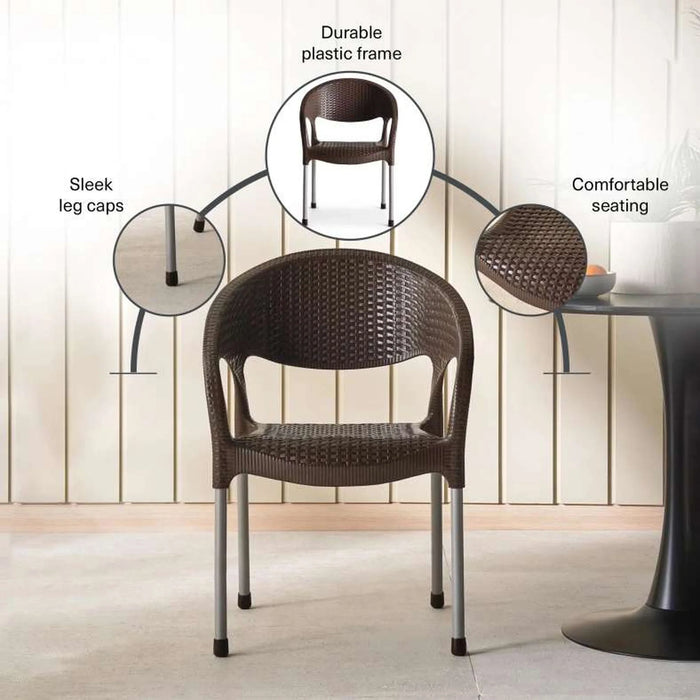 Pilsan Outdoor Chair - Brown