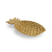 Pineapple Metal Decor Tray 28.5X17.15X3.17Cm- Gold Pan Home
