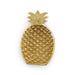 Pineapple Metal Decor Tray 28.5X17.15X3.17Cm- Gold Pan Home