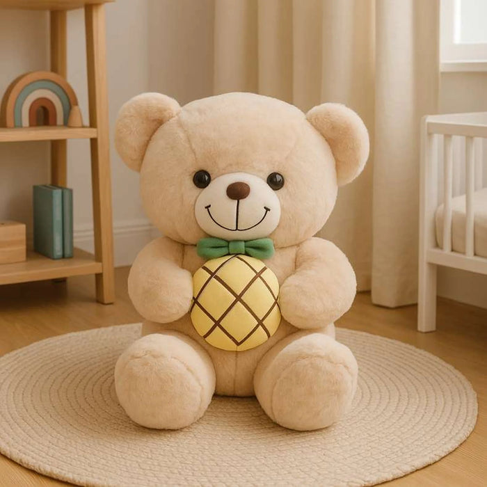 Pinebear Cuddly Plush Toy 55X21X10 - Cream