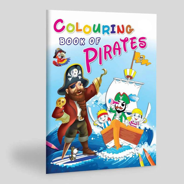 Pirates 16 Page Coloring Book -Multi