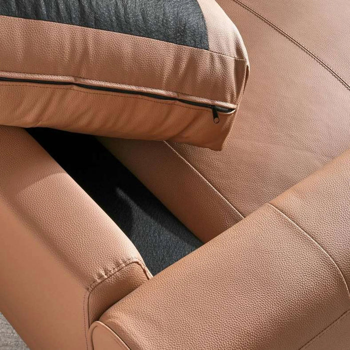 Plushpod Single  Seater Sofa - Brown