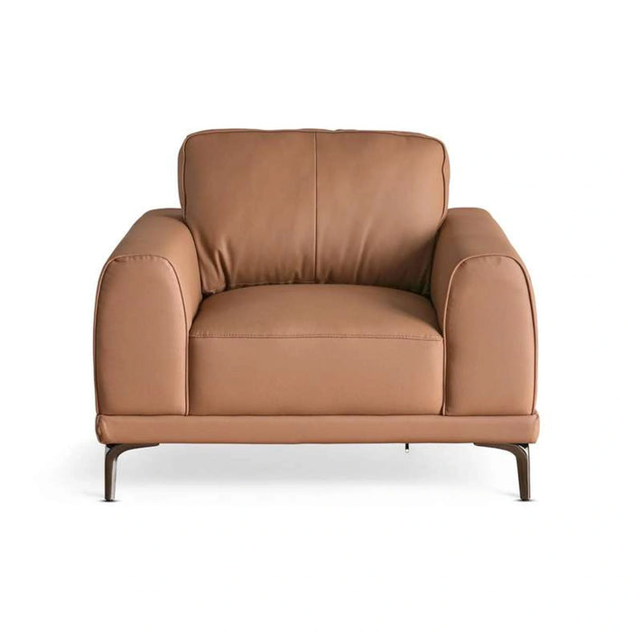 Plushpod Single  Seater Sofa - Brown